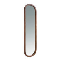 WANDSPIEGEL Walnuss 40/4/4 cm - Walnussfarben, Holz (40/4/4cm) - ANGEL CERDA