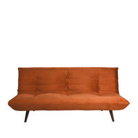 BETTSOFA - Rost - Rostfarben, Textil (185/82/92cm) - Drawer