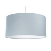 HÄNGELEUCHTE Blau 60/30 cm - Blau/Weiß, Kunststoff (60/1.1/30cm) - ONZENO
