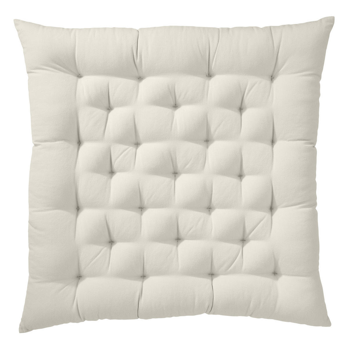 FUTONKISSEN Solid 42x42 cm - Beige, Textil (42/42cm) - Butlers