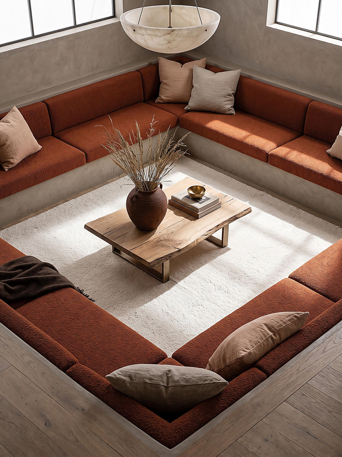 HOCHFLORTEPPICH Antirutsch Uni ALDAN Polyester Creme 240 x 240 cm - Beige, Textil (240/240cm) - KADIMA DESIGN