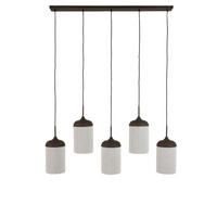 HÄNGELAMPE Dania - Braun - 117/10/27 cm - Braun, Metall (117/10/27cm) - Light & Living
