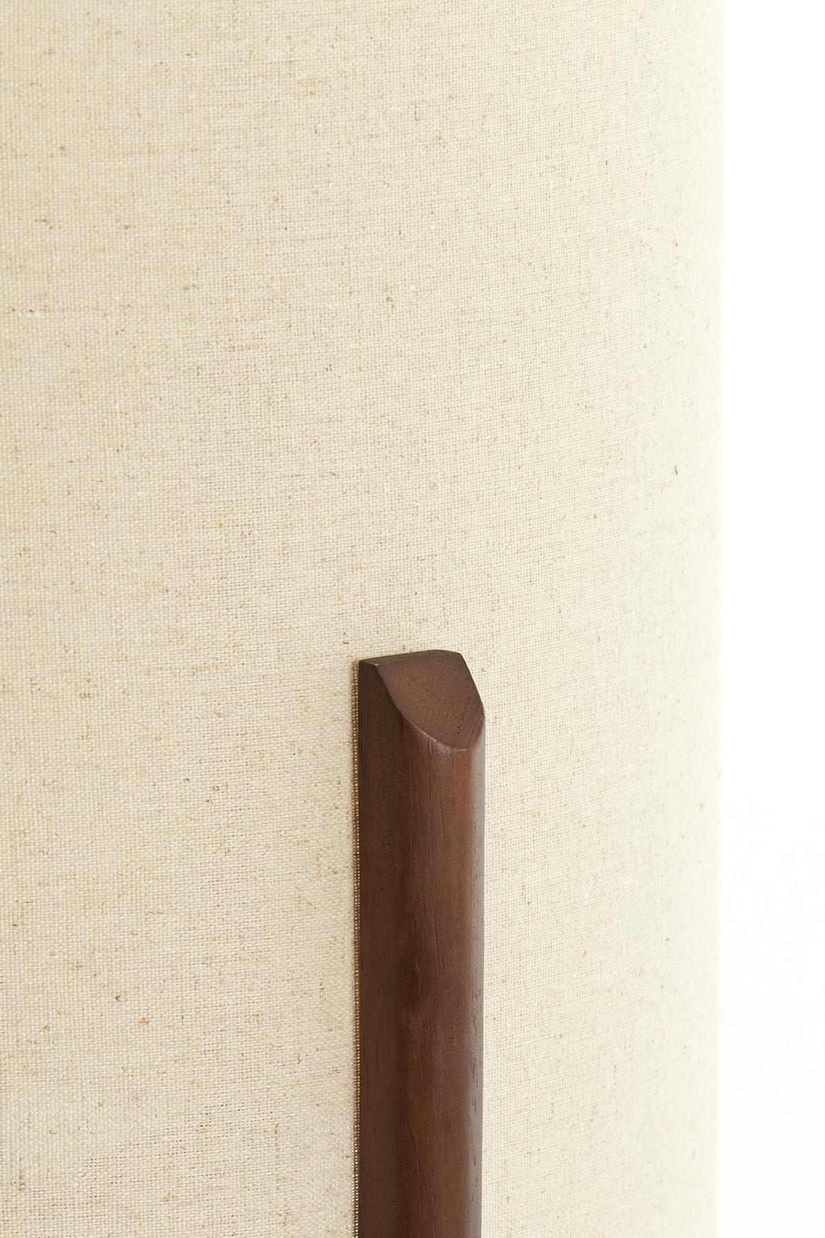 TISCHLAMPE Litto Braun Ø22/33 cm - Dunkelbraun, Holz (22/22/33cm) - Light & Living