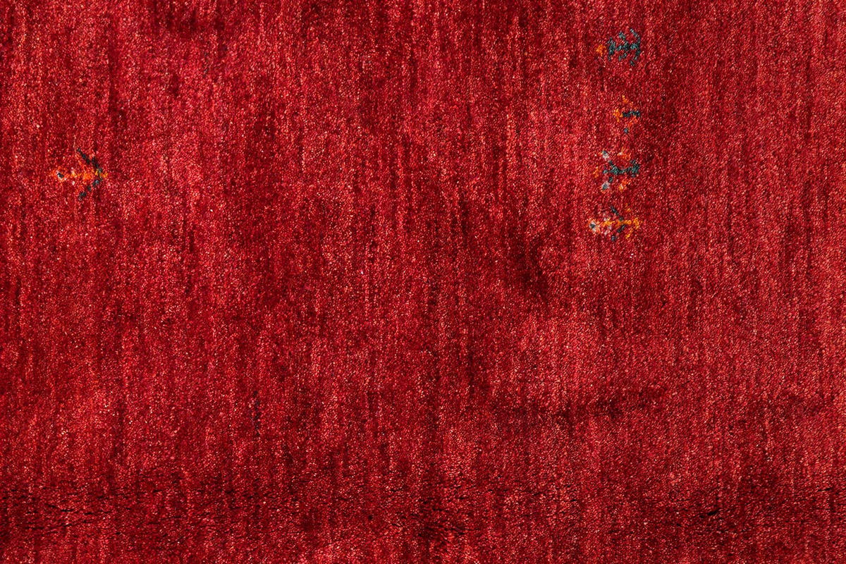 GABBEH-TEPPICH handgeknüpft Rot 234/175 cm Schurwolle - Rot, Textil (175/234cm) - Looma