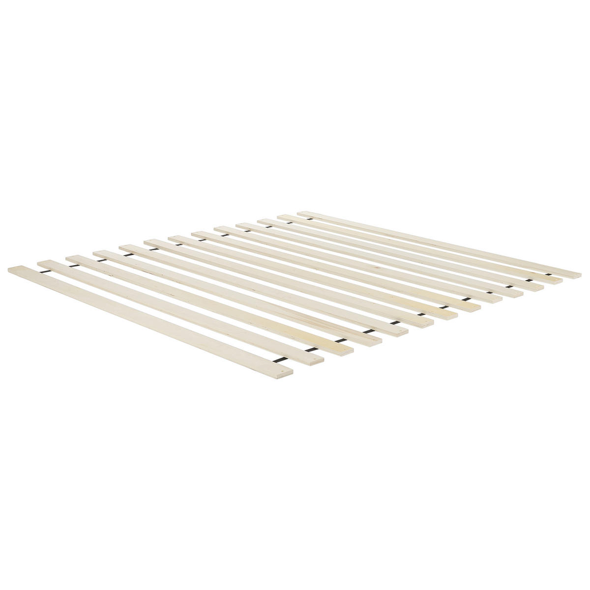 NEBESOVÁ POSTEL Dřevo 180/200 cm Světle hnědá Herliere - světle hnědá, dřevo (180/200cm) - Beliani