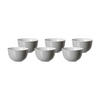 MÜSLISCHALEN Doppio Grau ø 14 cm 6er Set - Grau, Keramik (14cm) - Ritzenhoff Breker