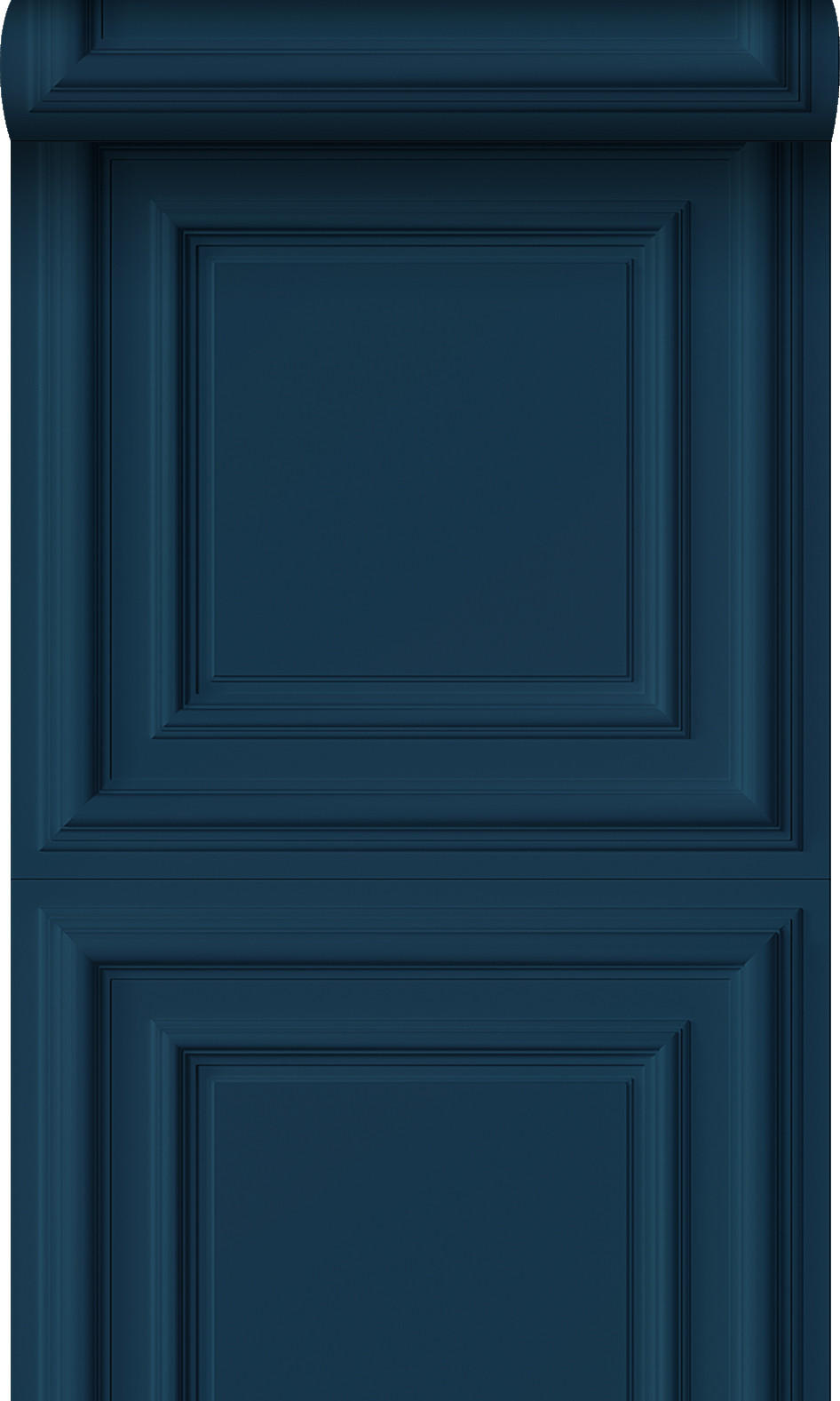 TAPETE Holzwandverkleidung 53 cm x 10.05 m - Blau, Papier (53/1000cm) - Origin Wallcoverings