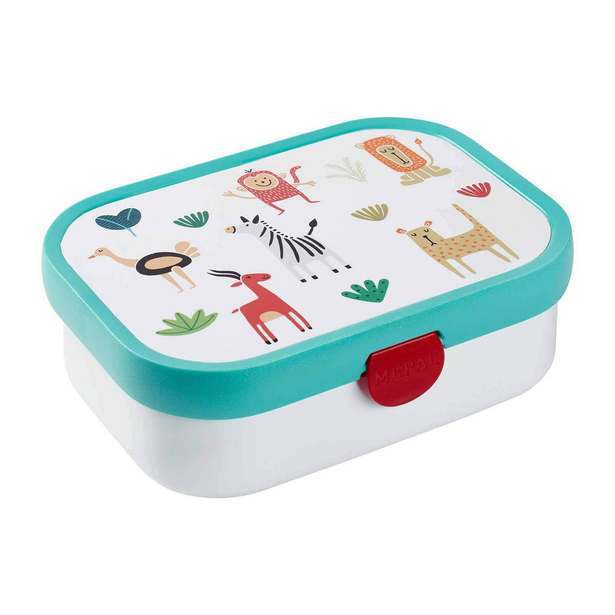 LUNCHSET Campus Animal Friends 400 ml + 700 ml 2er Set - Multicolor, Kunststoff (7.5/18.8/20.5cm) - Mepal