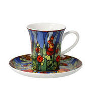 ESPRESSOTASSE Tiffany - Libellee, Fine Bone China - Multicolor, Keramik (0.1L) - Goebel