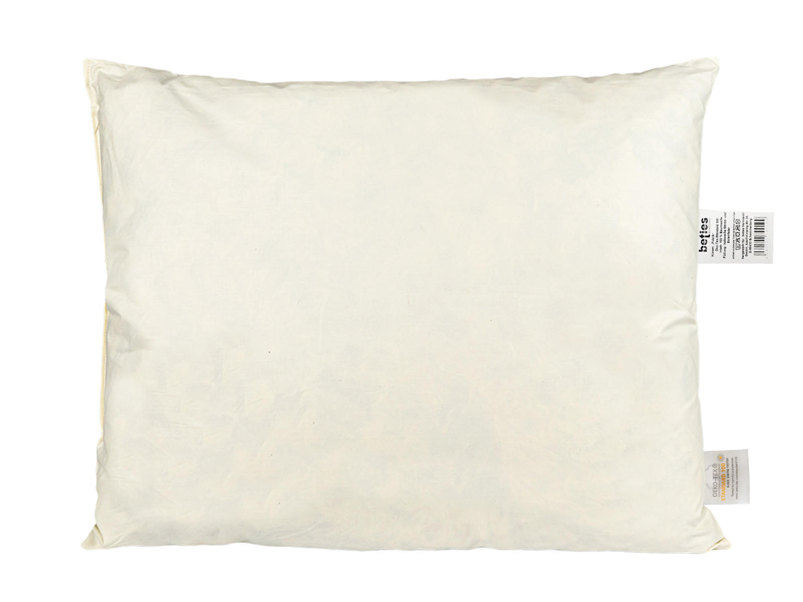 FEDERKISSEN Publik 40/50 cm - Creme, Textil (40/50cm) - beties Heimtextil