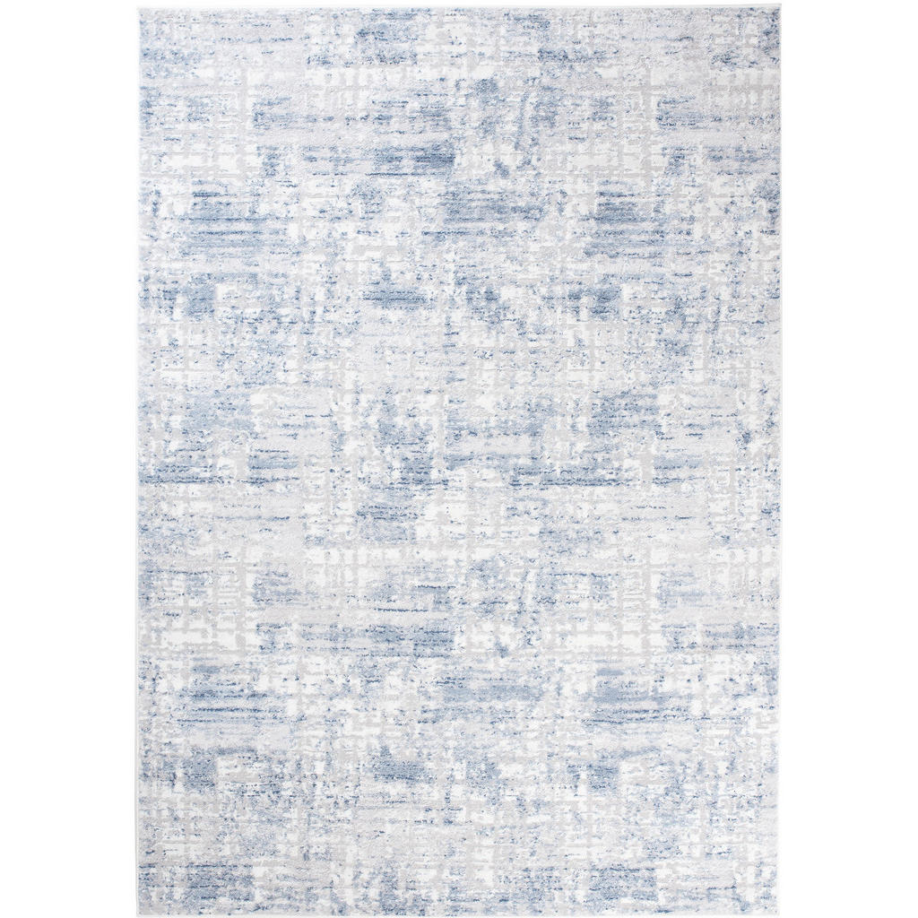 Thumbnail - Tapiso Teppich, Hellgrau, Blau, Textil, 140x200 cm, in verschiedenen Größen erhältlich, pflegeleicht, Teppiche & Böden, ...