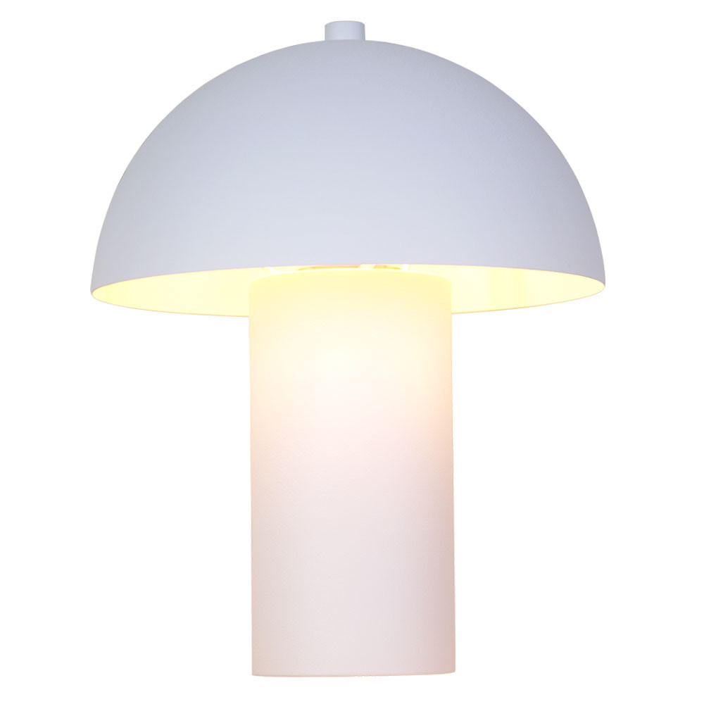 LED TISCHLEUCHTE Retro Weiß - Weiß, Metall (20/20/26cm) - Nowa