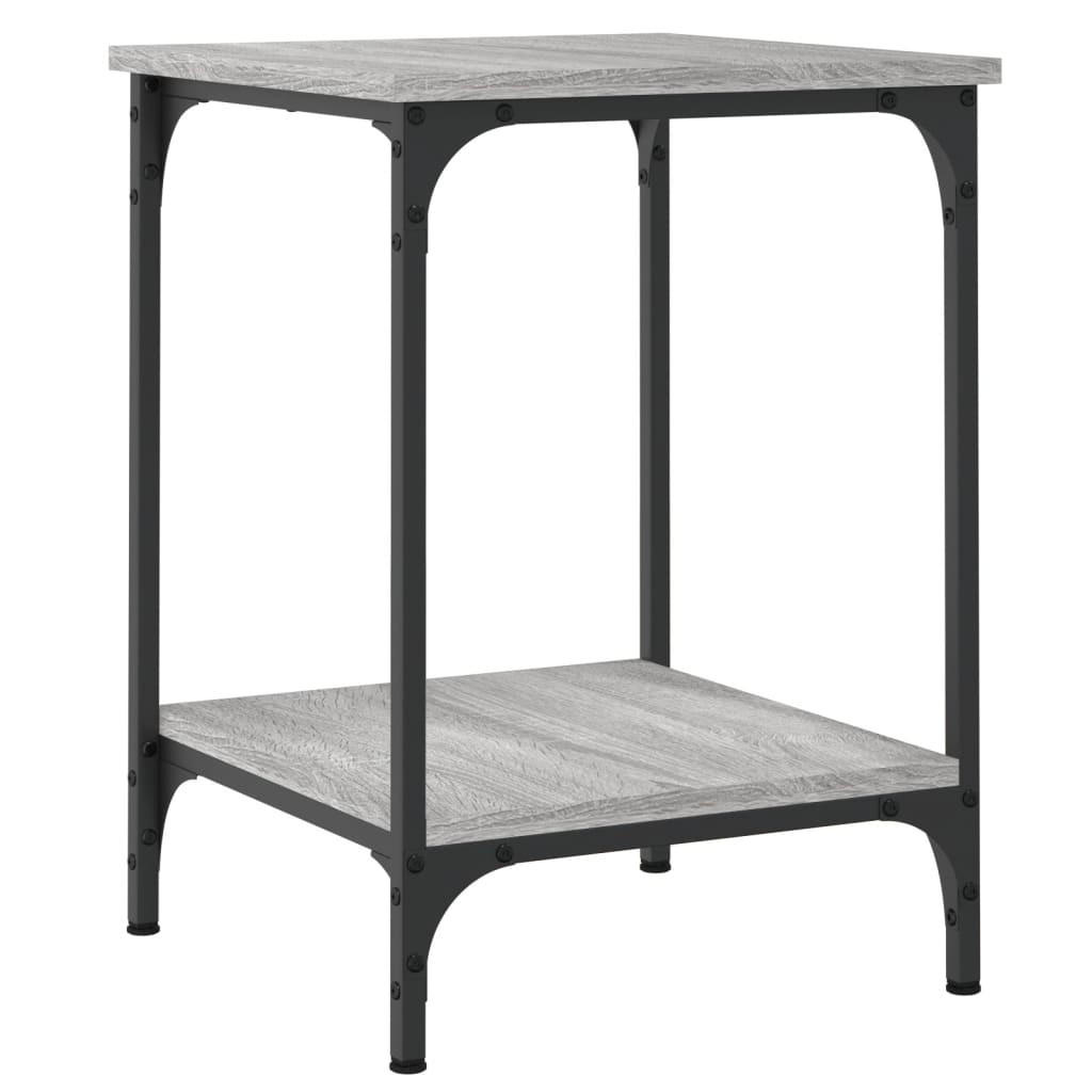 COUCHTISCH Grau Sonoma 40x40x55 cm Holzwerkstoff - Grau, Holzwerkstoff (40/40/55cm) - furnicato