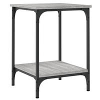 COUCHTISCH Grau Sonoma 40x40x55 cm Holzwerkstoff - Grau, Holzwerkstoff (40/40/55cm) - furnicato