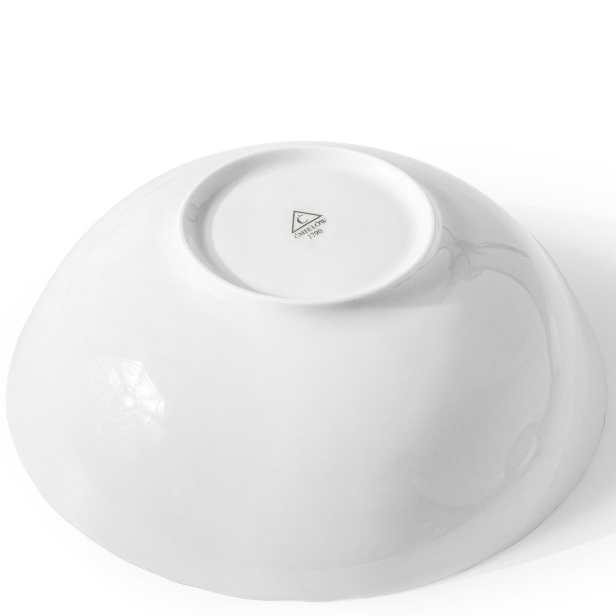 SALATSCHÜSSEL CMIELOW SOFIA GOLDRAND aus Porzellan - Weiß, Keramik (17/17/7cm) - KONSIMO®