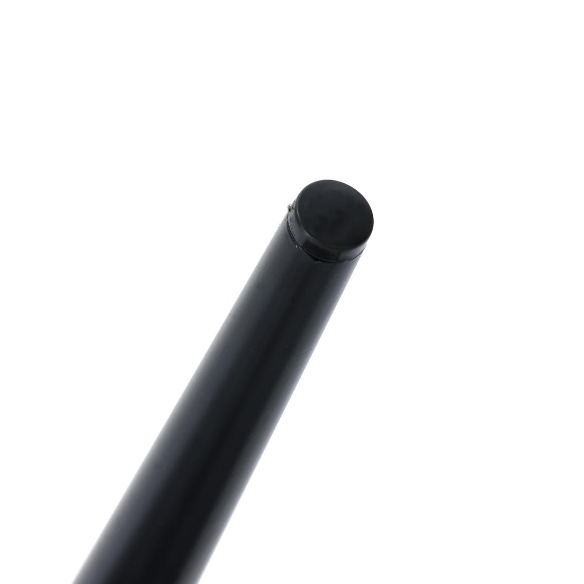 STUHL-SET DE-35954 4 Stück mit Rattan-Lehne und PU-Sitz Schwarz - Schwarz, Metall (48/80/46cm) - ComfortXL