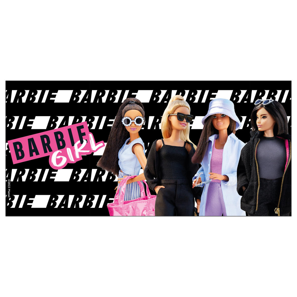 BECHER Barbie Barbie Girl Schwarz 320 ml - Schwarz, Keramik (0.32L) - Barbie
