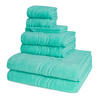 FROTTIERSET Cashmere feeling 8-teilig - Türkis, Textil (50/100cm) - Ross
