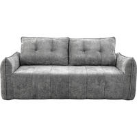 EINZELSOFA silvano Grau - Grau, Textil (95/75/185cm) - Habitat Garten