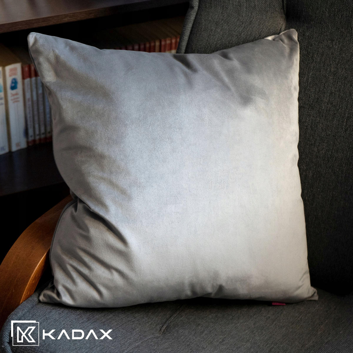 DEKOKISSEN, Grau - Grau, Textil (46/46cm) - KADAX