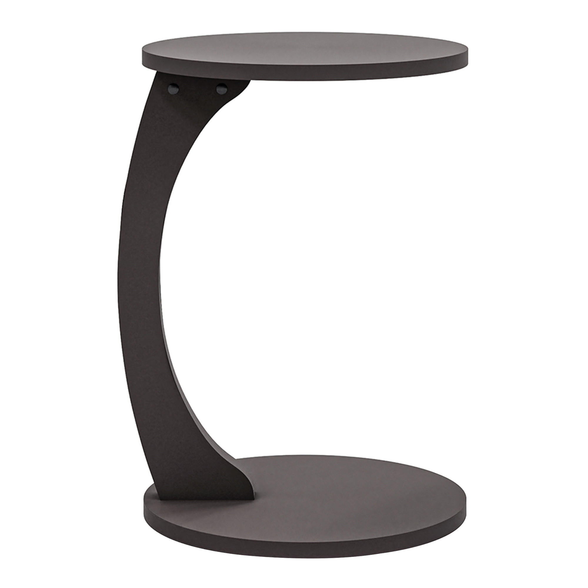 BEISTELLTISCH Holeby - Grau, Holzwerkstoff (38/38/56cm) - [en.casa]