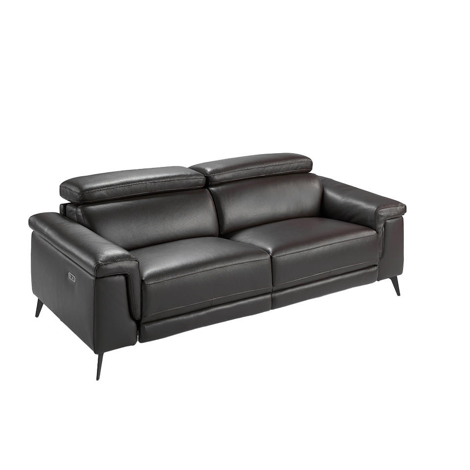 SOFA 3-SITZER Braun 215/103/99 cm - Braun, Leder (215/99/103cm) - ANGEL CERDA