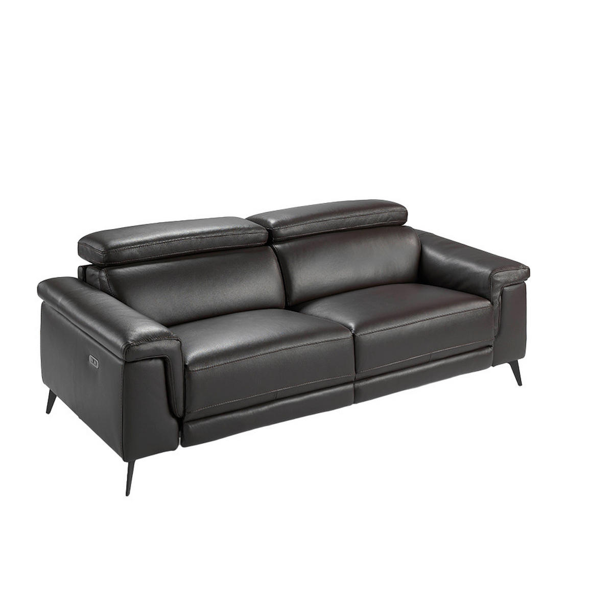 SOFA 3-SITZER Braun 215/103/99 cm - Braun, Leder (215/99/103cm) - ANGEL CERDA