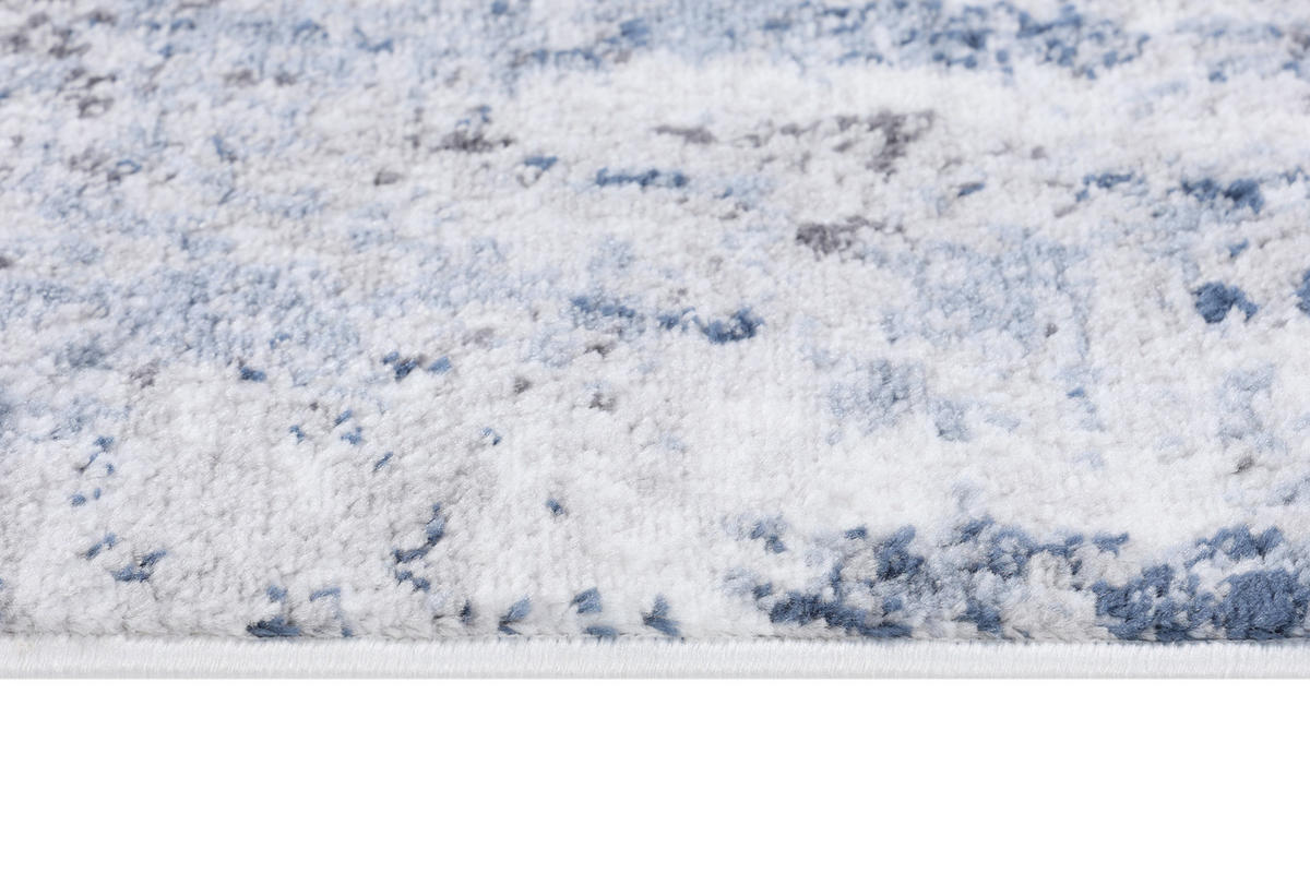 TEPPICHLÄUFER SKY blaugrau vintage 80/300 cm - Blaugrau, Textil (80/300cm) - Tapiso
