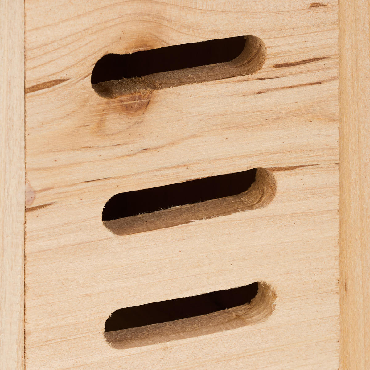 MARIENKÄFERHAUS - Hellbraun, Holz (19/22.5/12.5cm) - Relaxdays