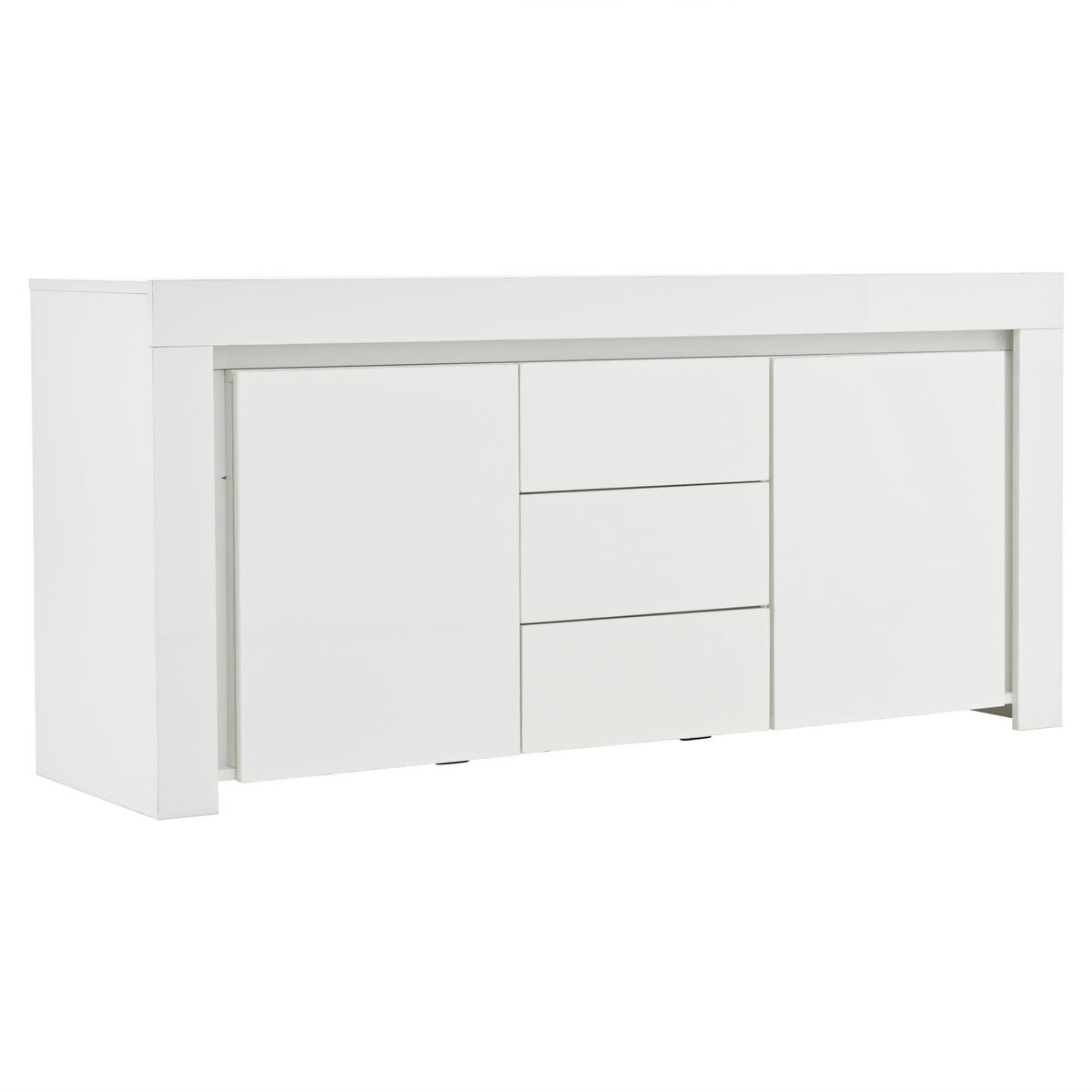 SIDEBOARD Weiß 140/40/65 cm - Weiß, Holzwerkstoff (140/65/40cm) - PANGIVO