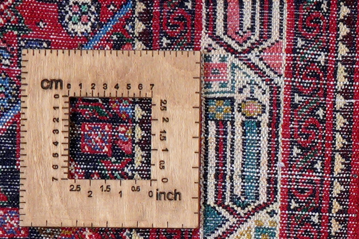 ORIENTTEPPICH handgeknüpft Assadabad Rot 163/113 cm Schurwolle - Rot, Textil (113/163cm) - Looma