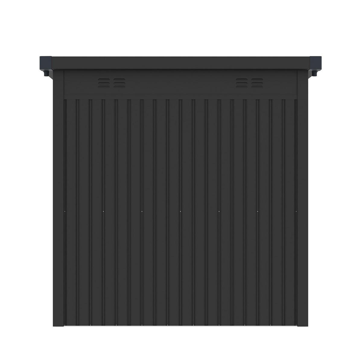 GERÄTEHAUS Luzern Pro Anthrazit - Anthrazit, Metall (230/222/230cm) - Juskys