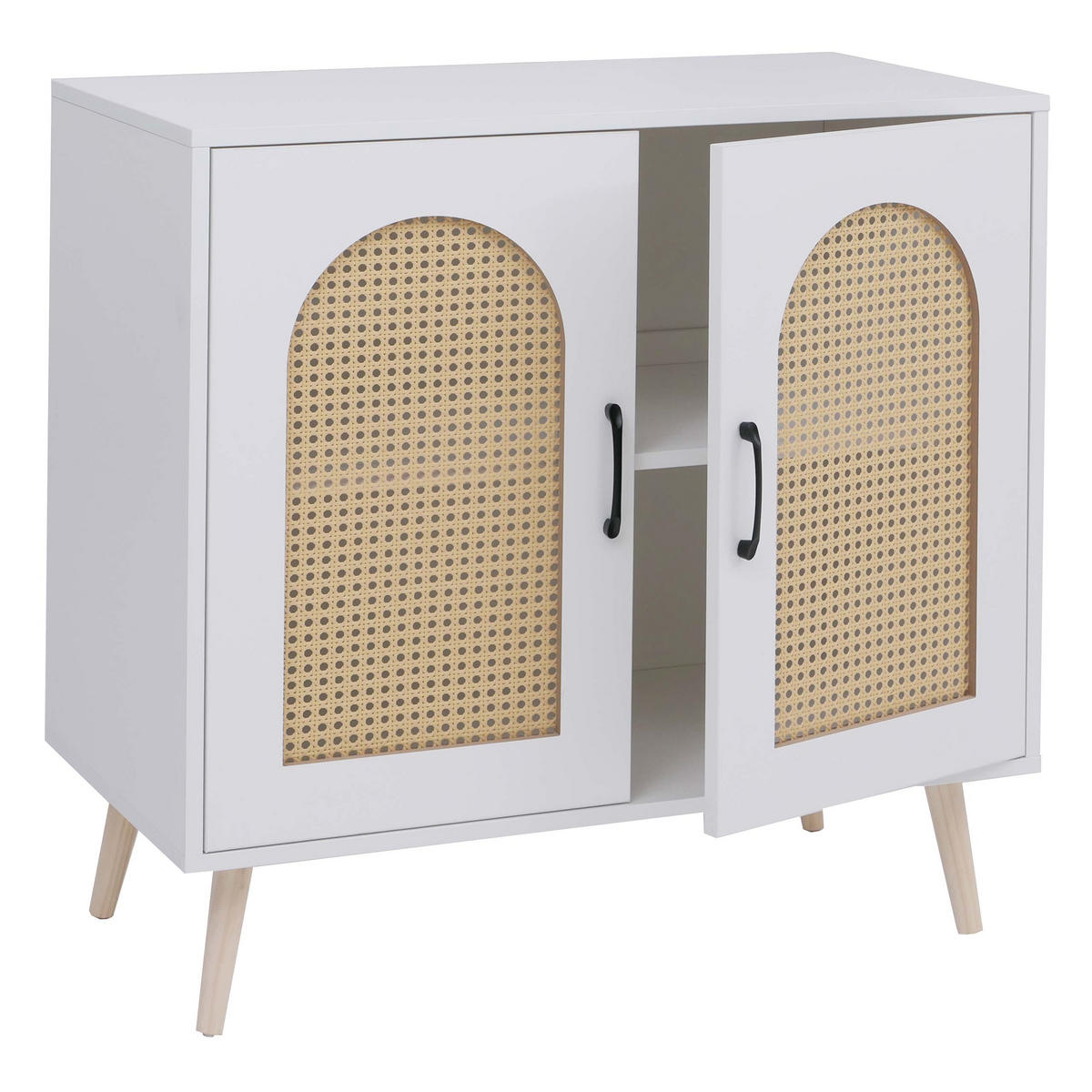 KOMMODE Weiß - Weiß, Holz (80/79/40cm) - MCW