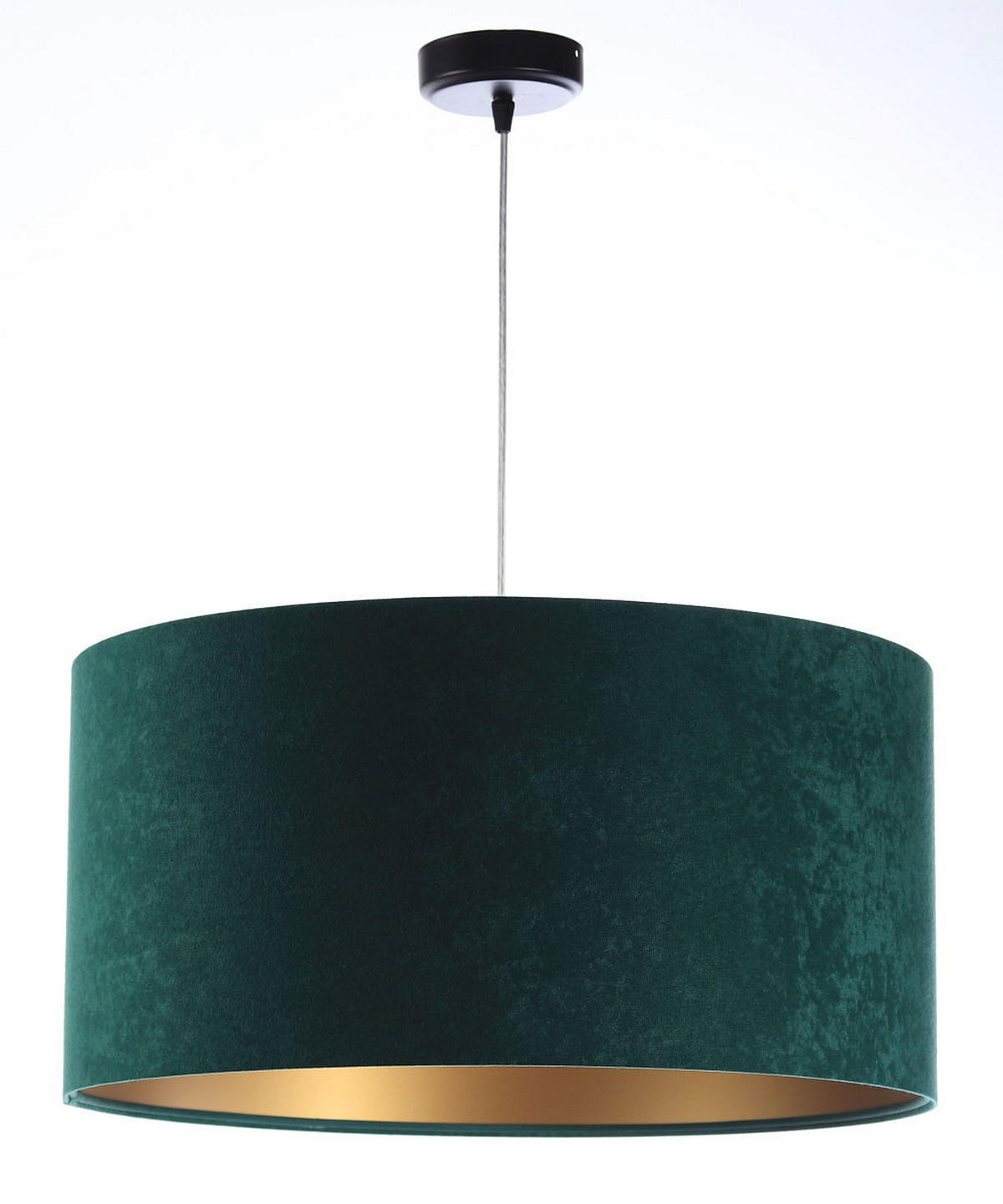 HÄNGELEUCHTE Grün 60/30 cm - Goldfarben/Grün, Kunststoff (60/1.1/30cm) - ONZENO