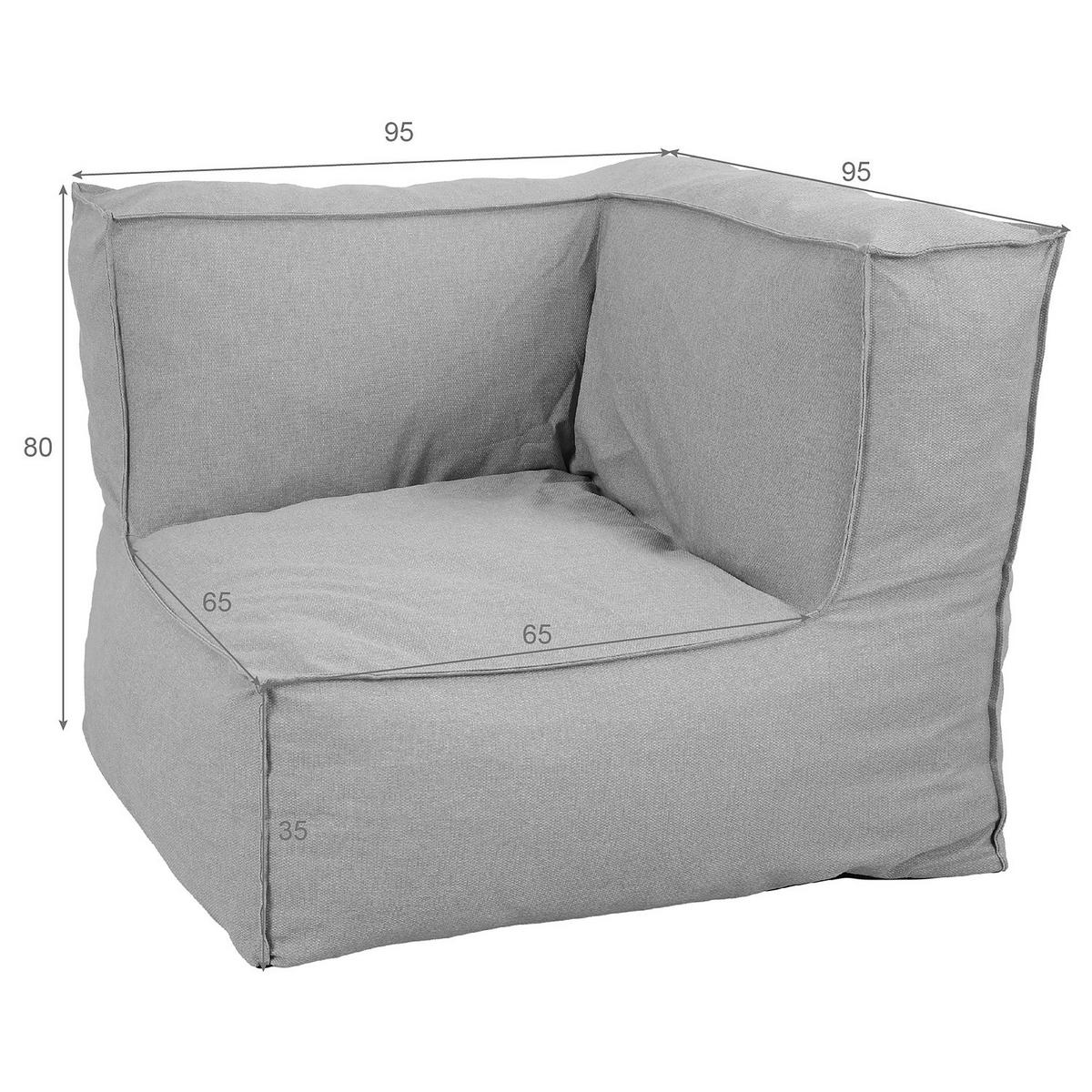 LOUNGEGRUPPE - 2-teilig - Olefin - Beige - Beige, Textil (190/80/95cm) - home24