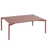 GARTENTISCH Rot - Rot, Metall (65/105/39cm) - MCW