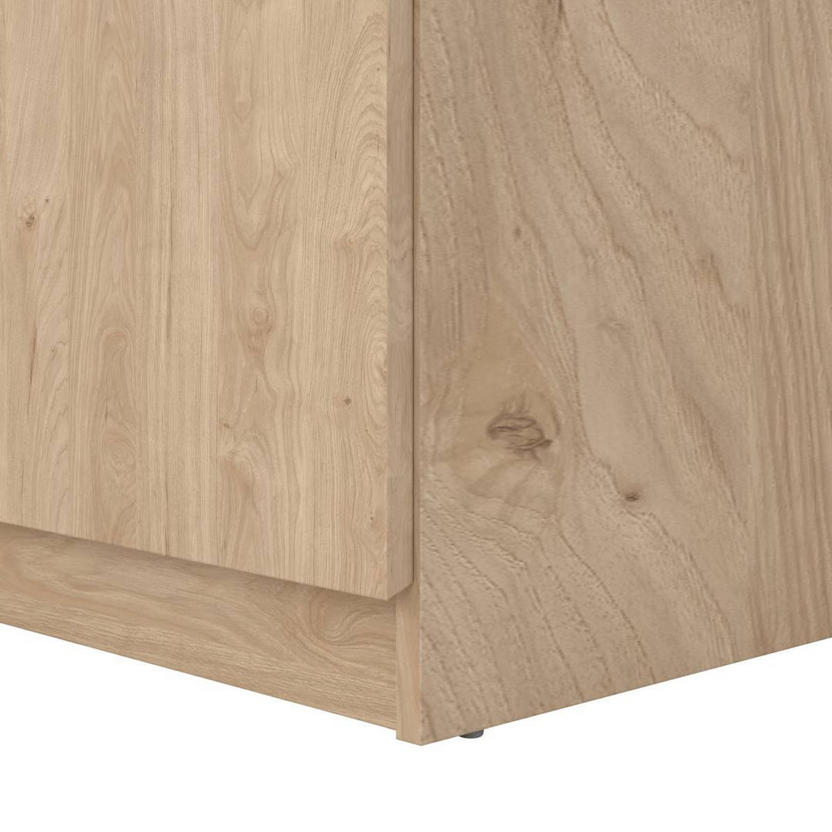 NACHTTISCH, Naia, Nussbaum, Holzwerkstoff / Metall, 41 x 40 x 70 cm - Nussbaumfarben, Holzwerkstoff/Metall (41/70/40cm) - ebuy24