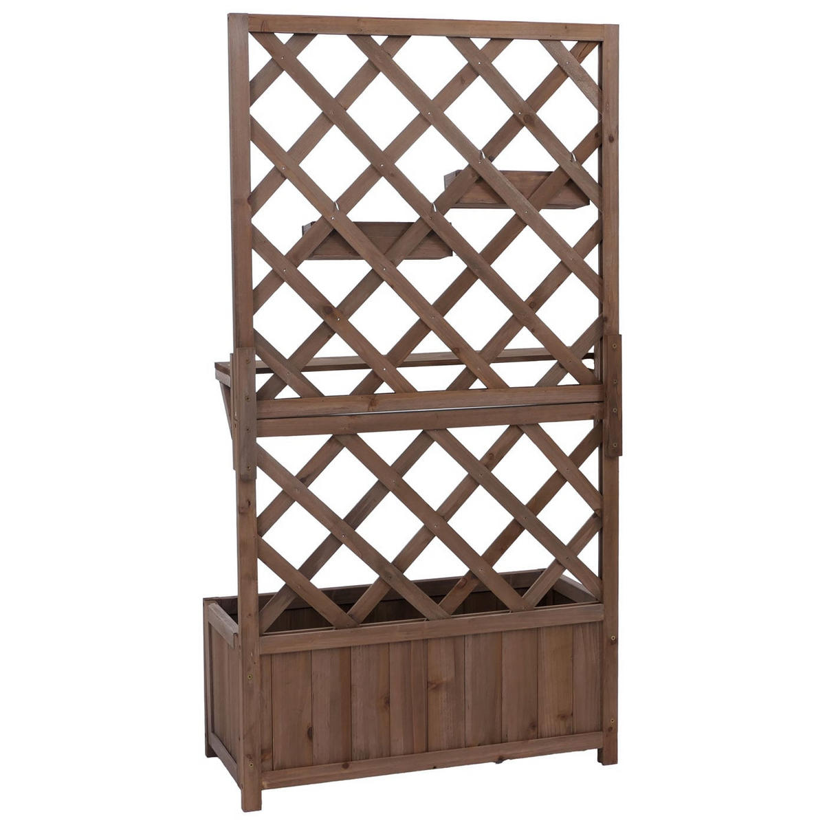 HOCHBEET 135x70x30cm Braun - Braun, Holz (70/135/30cm) - PROREGAL
