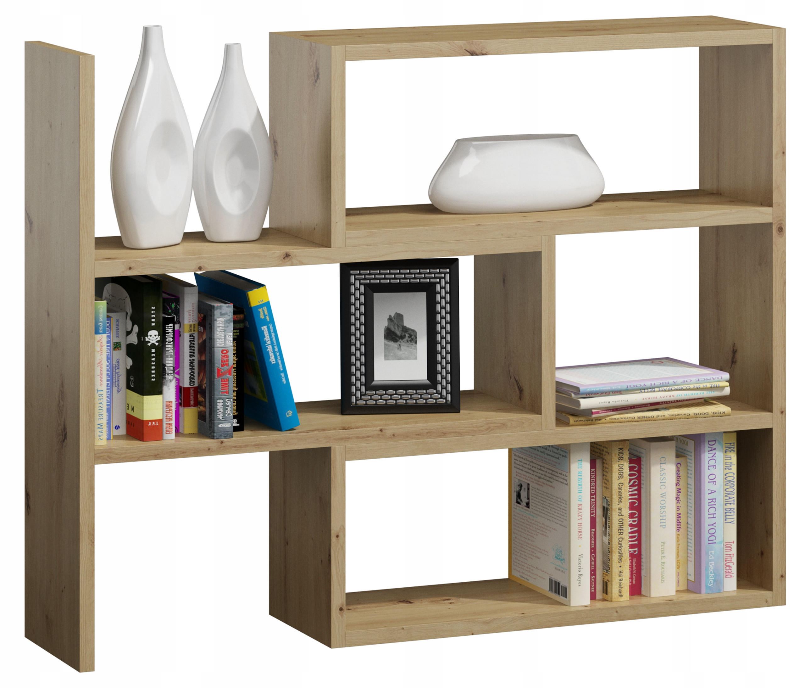 BÜCHERREGAL Irek Artisan Eiche 80/28/110 cm - Eiche Artisan, Holzwerkstoff (80/110/28cm) - Matkam Möbel