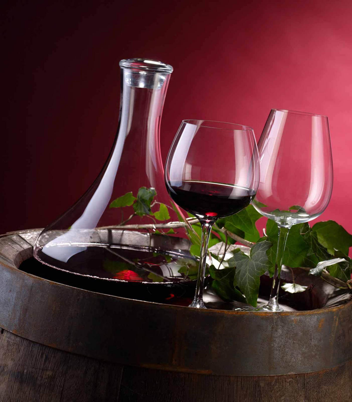 ROTWEINDEKANTER Purismo Wine transparent 1000 ml - Transparent, Glas (1L) - Villeroy & Boch