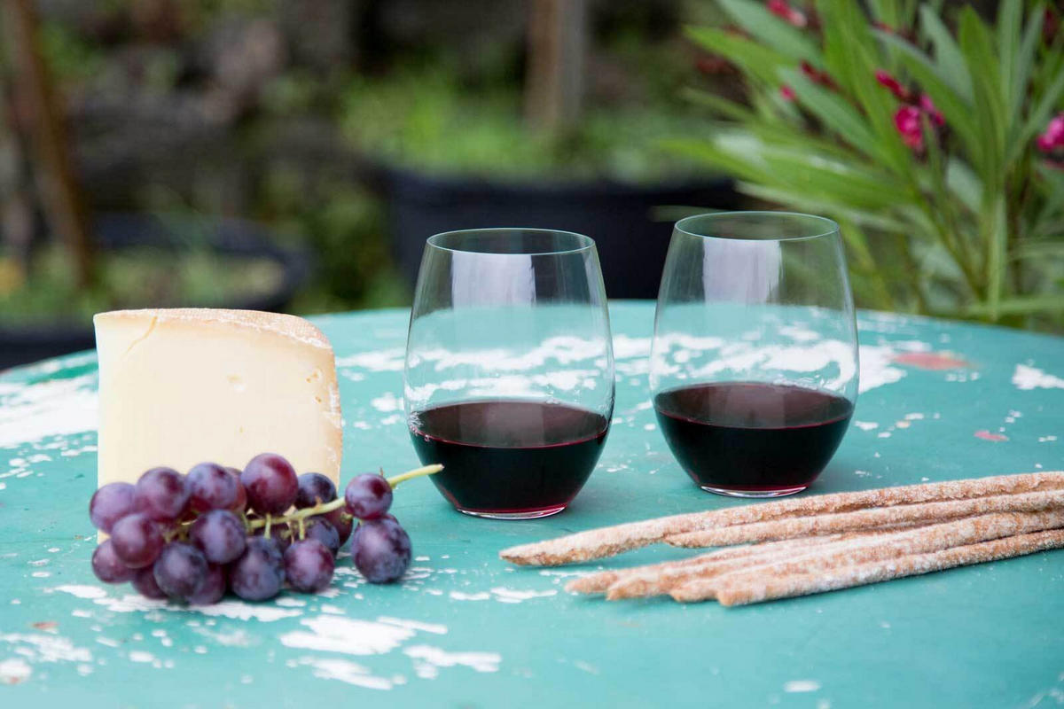 WEINTUMBLER CABERNET / MERLOT O transparent 600 ml 4er Set - Transparent, Glas (0.6L) - Riedel