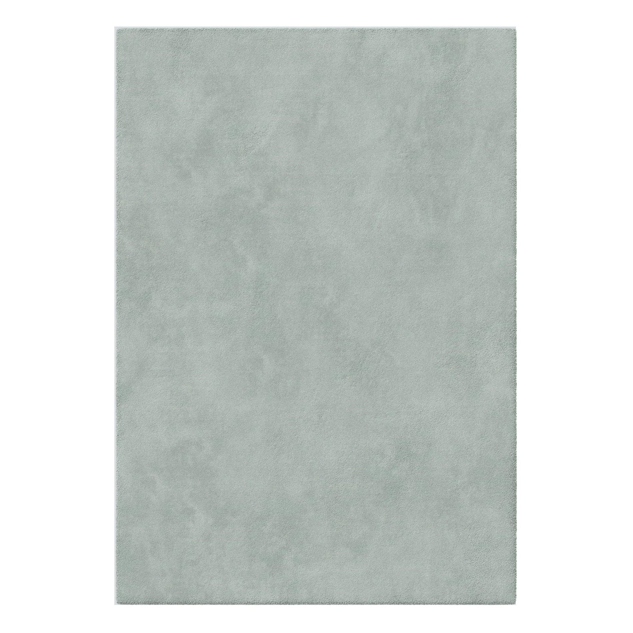 TEPPICH Design kurzer Flor blau - Blau, Textil (120/170cm) - AFK Living