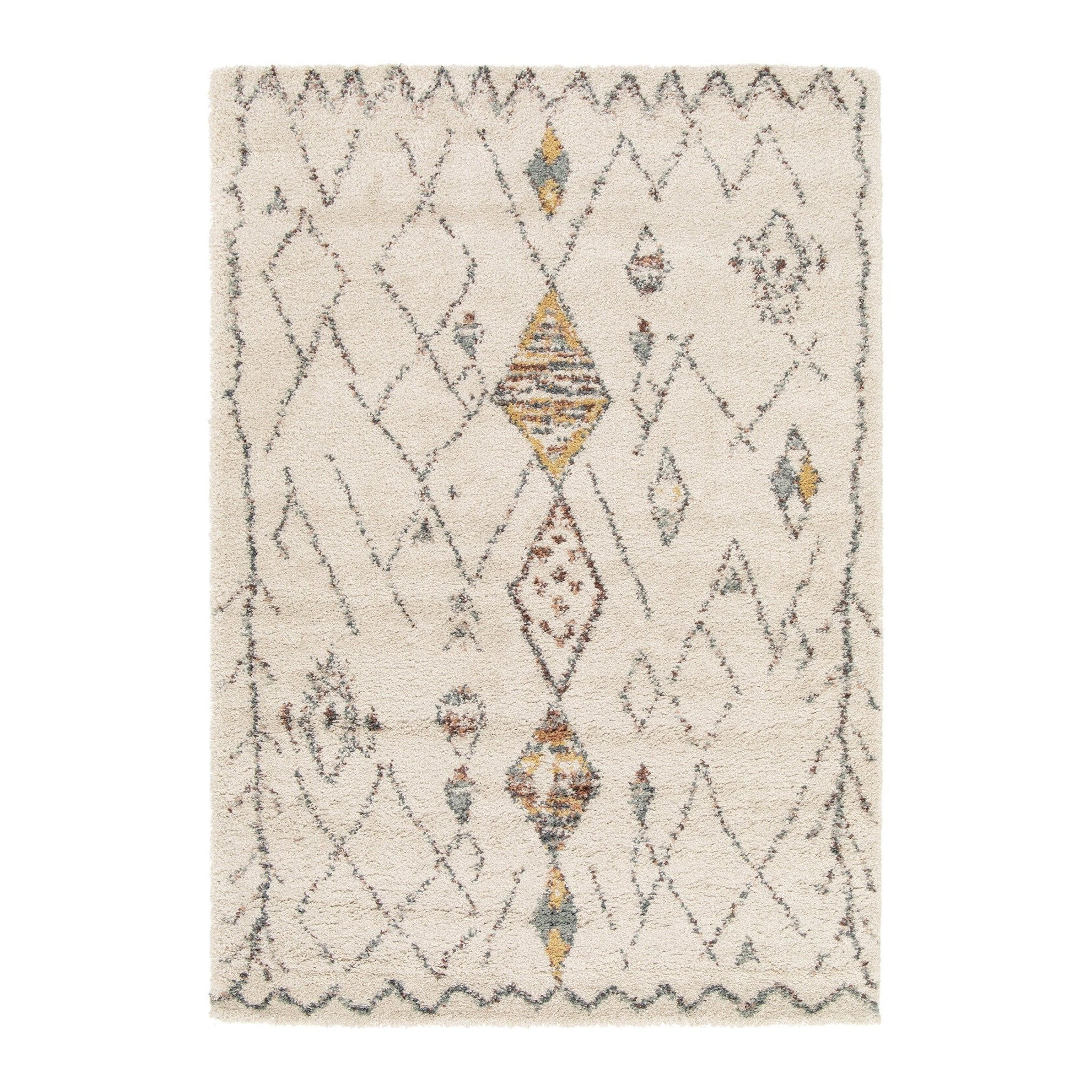 TEPPICH dicker und bequemer Shaggy beige - Beige, Textil (160/230cm) - AFK Living