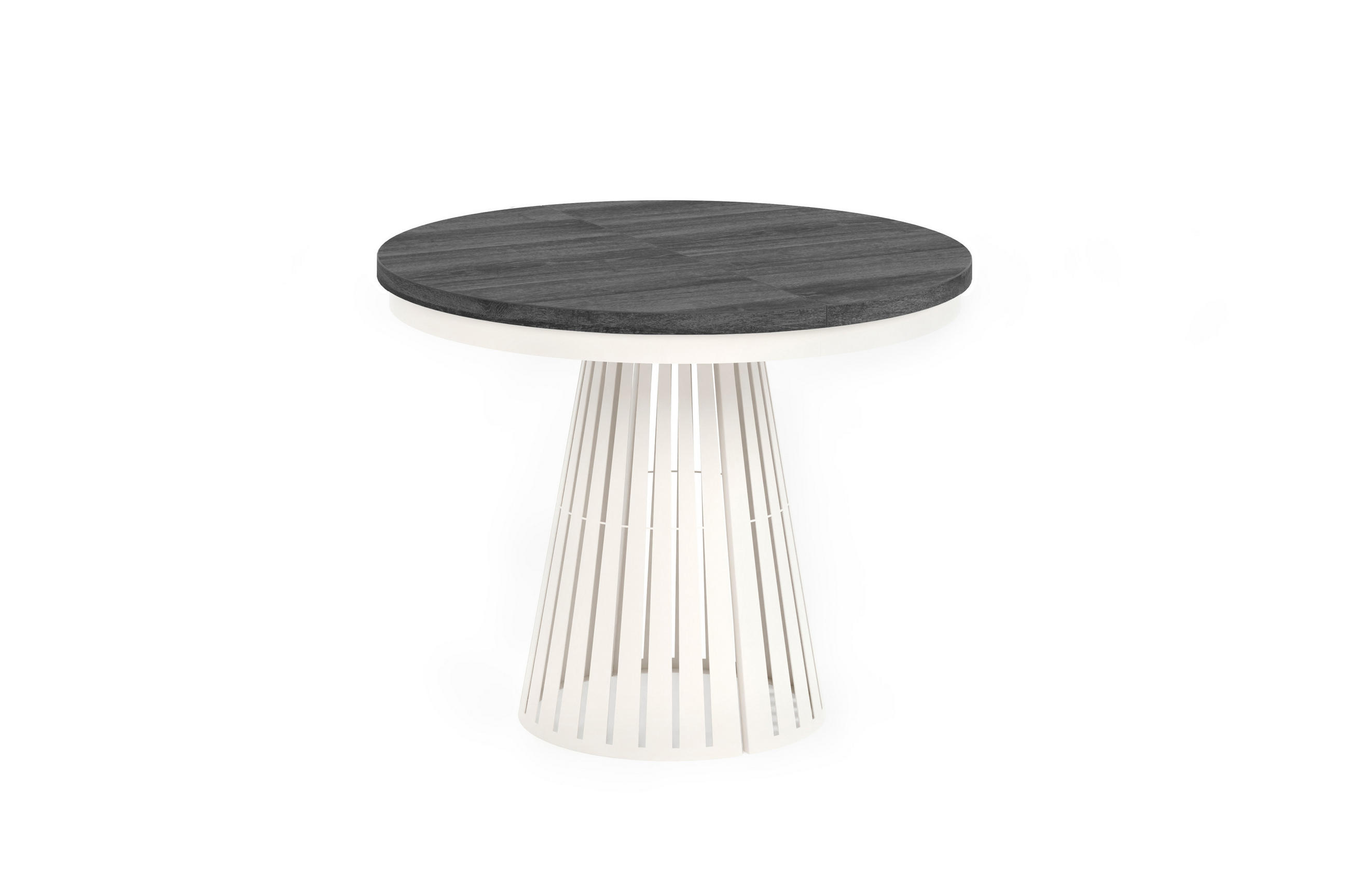 ESSTISCH Cone Bis - Kaschmir/Beige, Holzwerkstoff/Metall (100/100/76cm) - Meblini
