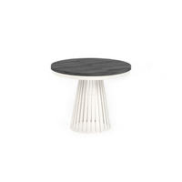 ESSTISCH Cone Bis - Kaschmir/Beige, Holzwerkstoff/Metall (100/100/76cm) - Meblini