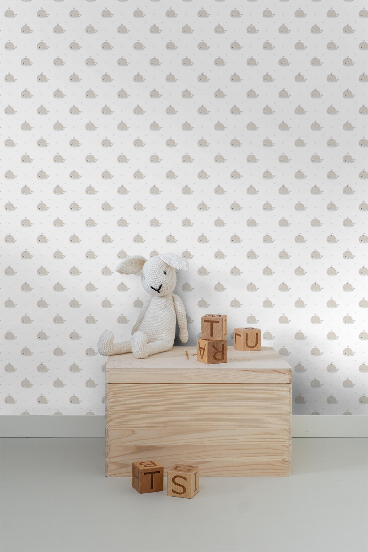 TAPETE Walen 53 cm x 10 m - Beige, Papier (53/0.1cm) - Sanders & Sanders