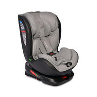 KINDERSITZ i-Size Nebula grau (40-150cm) Isofix, 360° drehbar, verstellbar - Grau, Kunststoff (46/82/53cm) - Lorelli