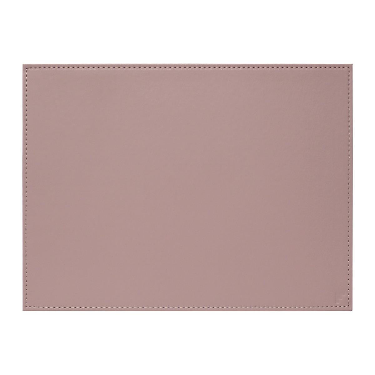 PLATZSET 40 x 30 cm Altrosa/Stein - Altrosa, Textil (40/30/0.5cm) - Freeform