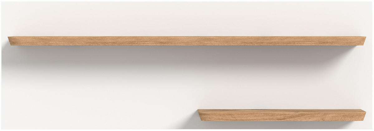 WANDBOARD Aarhus weiß Nox Oak Nachbildung - Weiß, Holzwerkstoff (160/55/22cm) - Xonox