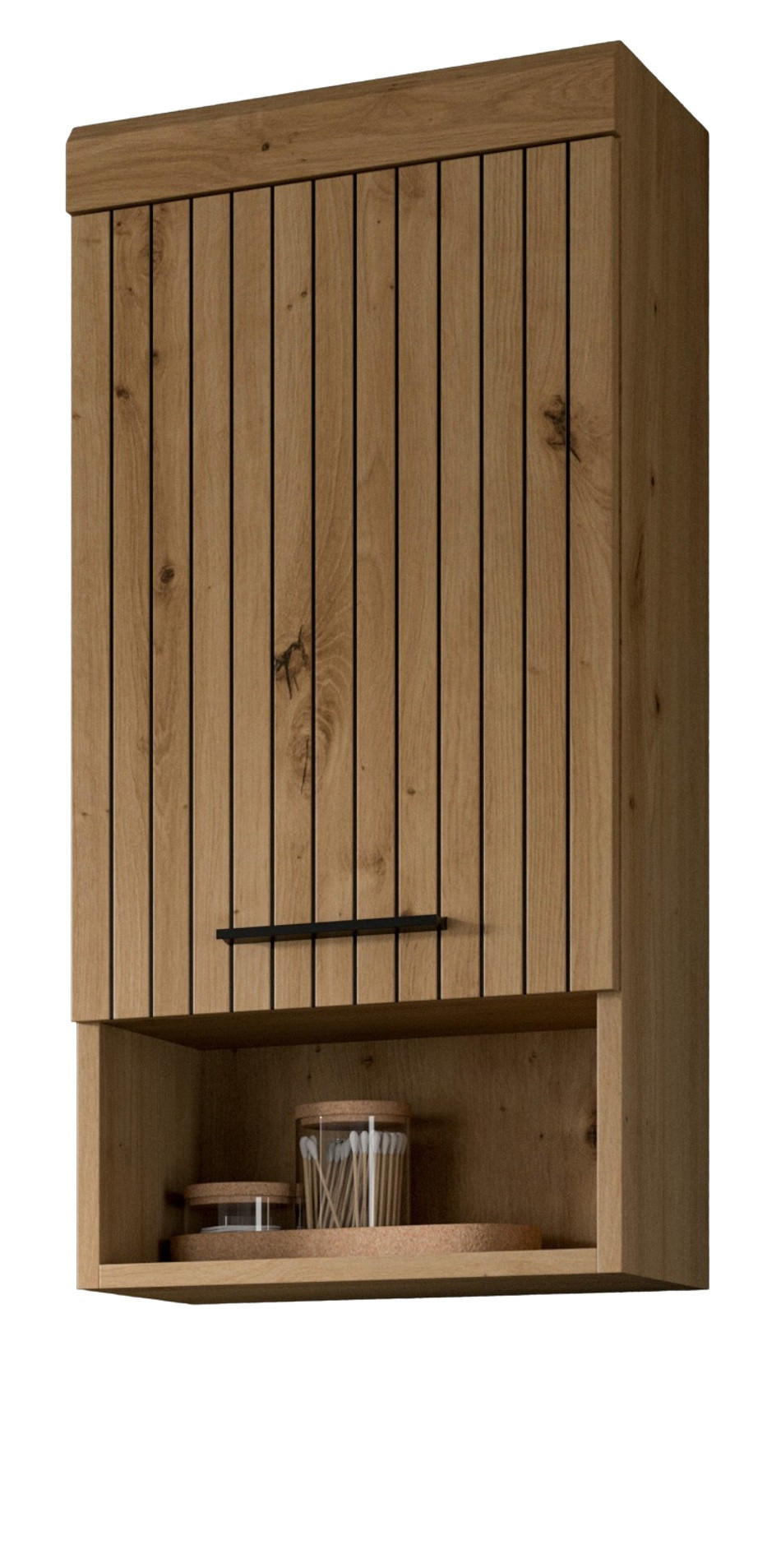 Inn.Furn Hängeschrank Eiche Artisan 37x79x24 cm